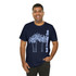 Gulf Coastal Zen Forgotten Coast Palm Trees Sea Ocean Tee BB