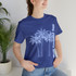 Gulf Coastal Zen Forgotten Coast Palm Trees Sea Ocean Tee BB