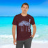 Gulf Coastal Zen Forgotten Coast Palm Trees Sea Ocean Tee BB