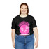 Gulf Coastal Zen Forgotten Coast Pink Sunset Palm Tree Sea Ocean T-Shirt