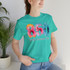 Gulf Coastal Zen Rep Forgotten Coast Hibiscus Tropical Flower 850 Adult Short Sleeve T Shirt
