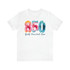 Gulf Coastal Zen Rep Forgotten Coast Hibiscus Tropical Flower 850 Adult Short Sleeve T Shirt