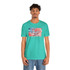 Gulf Coastal Zen In the Forgotten Coast we Trust USA United States Flag Watercolor T-Shirt