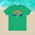 Gulf Coastal Zen In the Forgotten Coast we Trust Gradient Sunset Beach T-Shirt