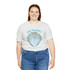 Gulf Coastal Zen Forgotten Coast Mood Variegated Blue Sea Shell Adult Short Sleeve T-Shirt