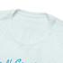 Gulf Coastal Zen Forgotten Coast Mood Variegated Blue Sea Shell Adult Short Sleeve T-Shirt