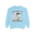 Gulf Coastal Zen Forgotten Coast Florida Night Heron 27 Adult Long Sleeve Garment-Dyed Sweatshirt