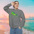 Gulf Coastal Zen Mahi Dorado Fish Comfort Colors Adult Long Sleeve Sweatshirt