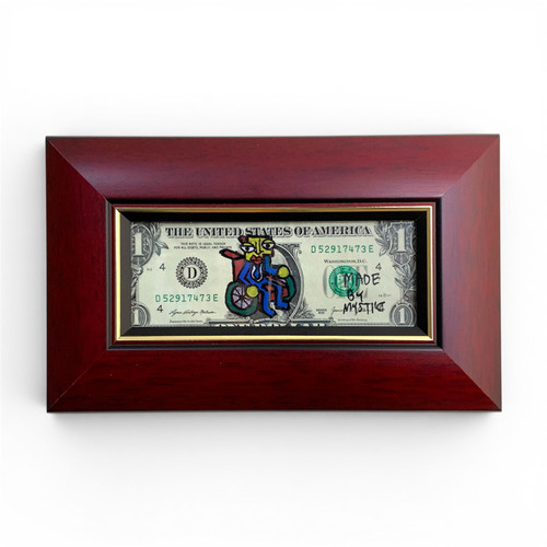 Wheelchair on Dollar Bill