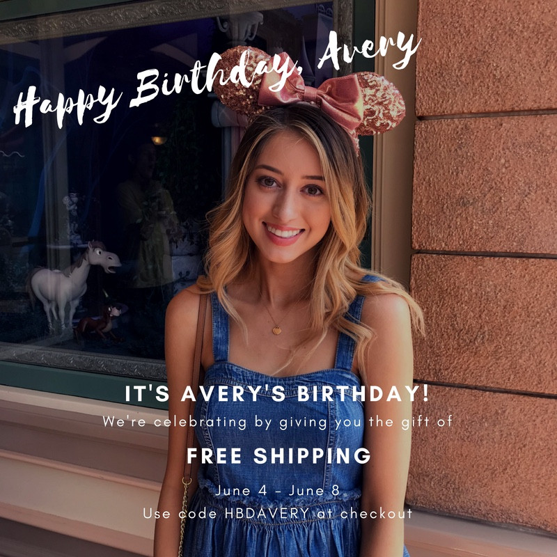 Happy Birthday, Avery! - Avery Girl Honey