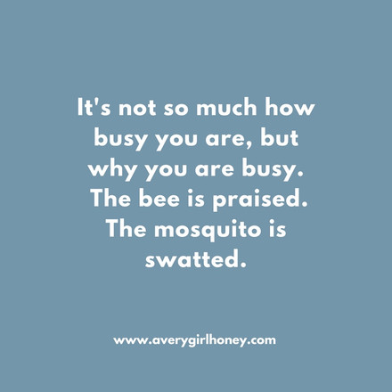 Busy Like a Bee: Montana to California