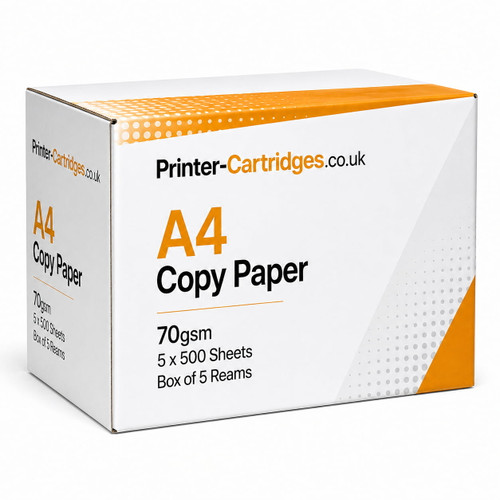 A4 White Copier Paper – 2500 Sheets, 70gsm