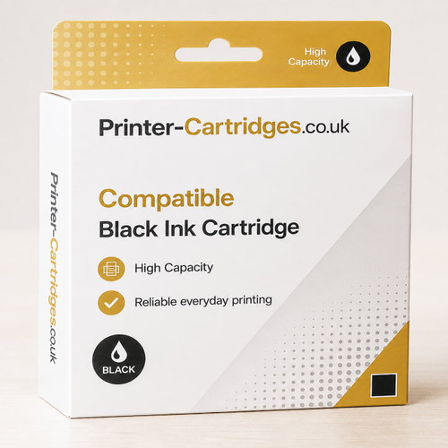 Brother LC123BK Compatible Black Ink Cartridge