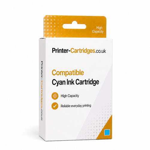 Canon PFI107C Compatible Cyan Ink Cartridge
