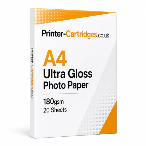 A4 Ultra Gloss Photo Paper – 180gsm, 20 Sheets