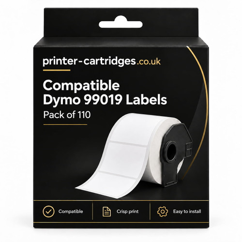 Compatible Dymo 99019 Labels - Pack of 110