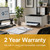2 Year Warranty On Our Compatible Cartridges