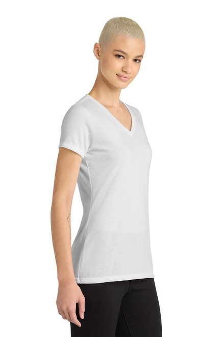 DISTRICT - Women’s Perfect Blend® CVC V-Neck Tee