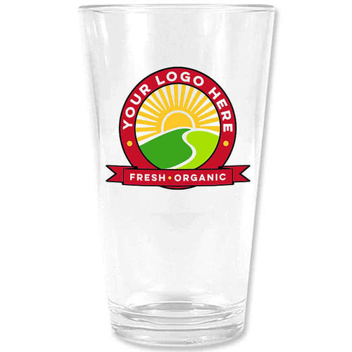 16oz Pint Glass - Full-Color Print