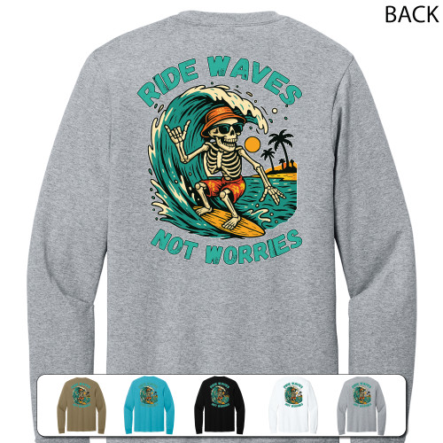 Beach Squad long sleeve shirt ride waves