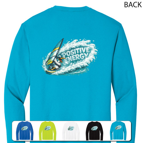 Beach Squad performance long sleeve shirt windsurfing waves