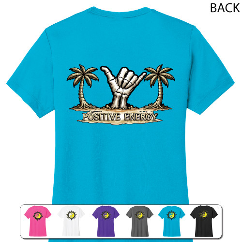 Beach Squad ladies performance short sleeve shirt