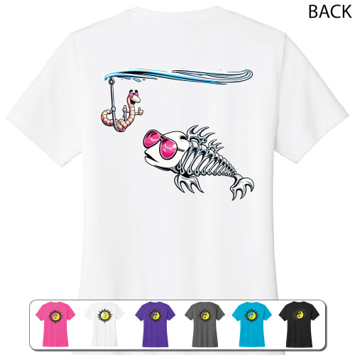 Beach Squad ladies performance short sleeve shirt