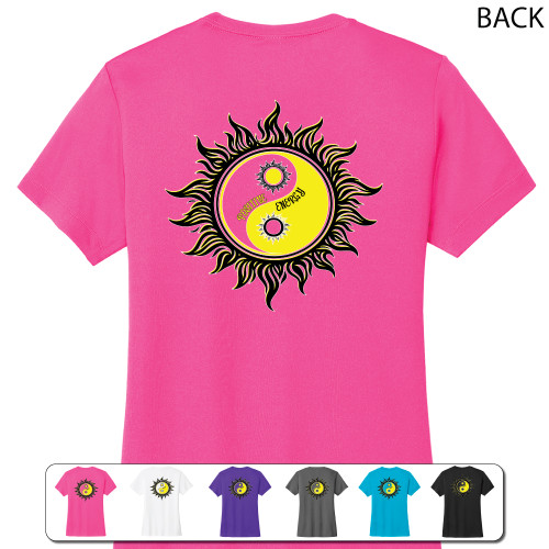 Beach Squad ladies performance short sleeve shirt