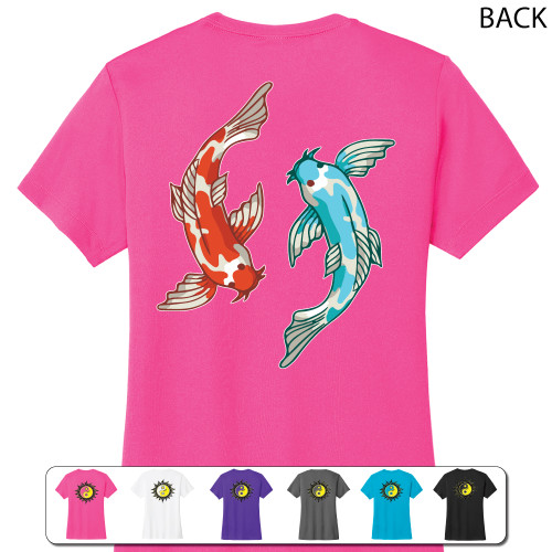 Beach Squad ladies performance short sleeve shirt