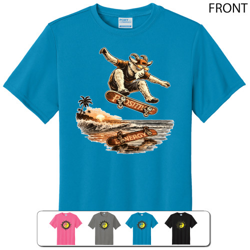 Beach Squad youth performance short sleeve shirt