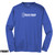 Front of Beach Squad Board-Line  Long Sleeve in Blue