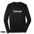 Front of Beach Squad Board-Line Youth Long Sleeve in Black