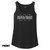Front of Beach Squad 3 Wave Ladies Tank Top in Black