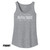 Front of Beach Squad 3 Wave Ladies Tank Top in Grey