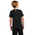 Back of model wearing Beach Squad 3 Wave Youth Short Sleeve in Black
