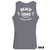 Back of Beach Squad Oval Back Tank Top in Grey