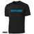 Front of Beach Squad Positive Energy shirt in Black