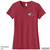 Beach Squad shirt ladies short sleeve fish shades red front