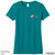 Beach Squad shirt ladies short sleeve fish shades teal front