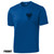 Front of Beach Squad Sunboards Youth Short Sleeve shirt in Blue