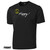 Front of Beach Squad Happy Smiley Short Sleeve shirt in Black