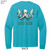 Beach Squad long sleeve shirt in blue