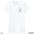 Beach Squad shirt ladies short sleeve positive koi white front