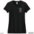 Beach Squad shirt ladies short sleeve positive koi black front