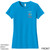 Beach Squad shirt ladies short sleeve positive koi blue front
