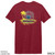 Beach Squad short sleeve shirt in red