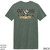 Beach Squad Beach Bones Shaka Mens Short Sleeve in green