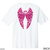 Beach Squad performance short sleeve shirt in white