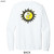 Beach Squad long sleeve shirt in white