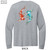 Beach Squad long sleeve shirt in grey